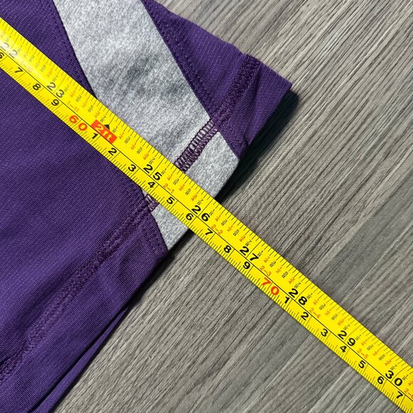 Lululemon Men's Athletic Performance Shirt - Purple/Grey - Picture 6 of 6